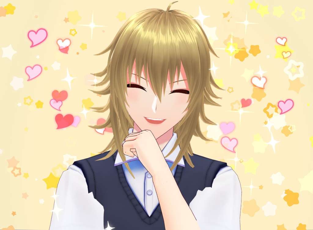 VRoid Hair Preset / ヘア セット 【男性】