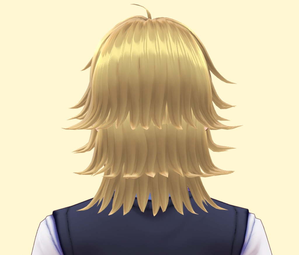 VRoid Hair Preset / ヘア セット 【男性】