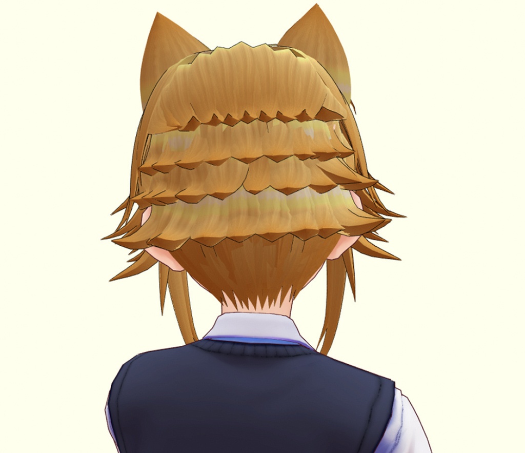 VRoid Hair Preset / ヘア セット【ネコ耳】