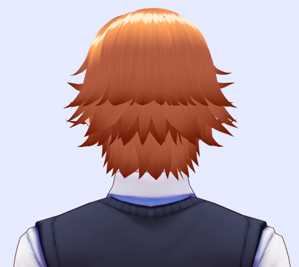 VRoid Hair Preset / ヘア セット 【男性】