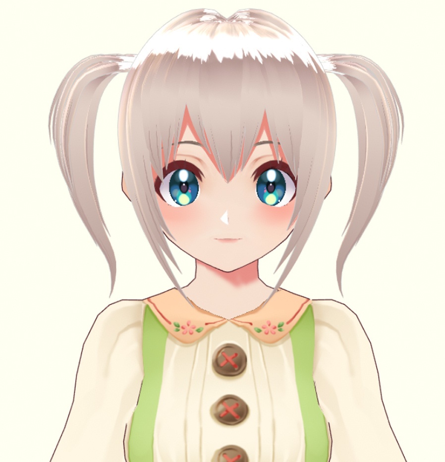 VRoid Hair Preset / ヘア セット【女性】Twin Tail