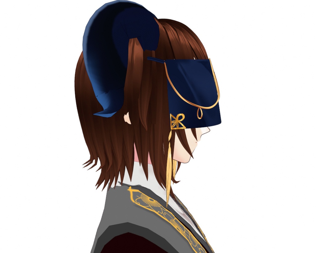 VRoid Hair Preset ヘア セット 【男性】 (Endless Night)