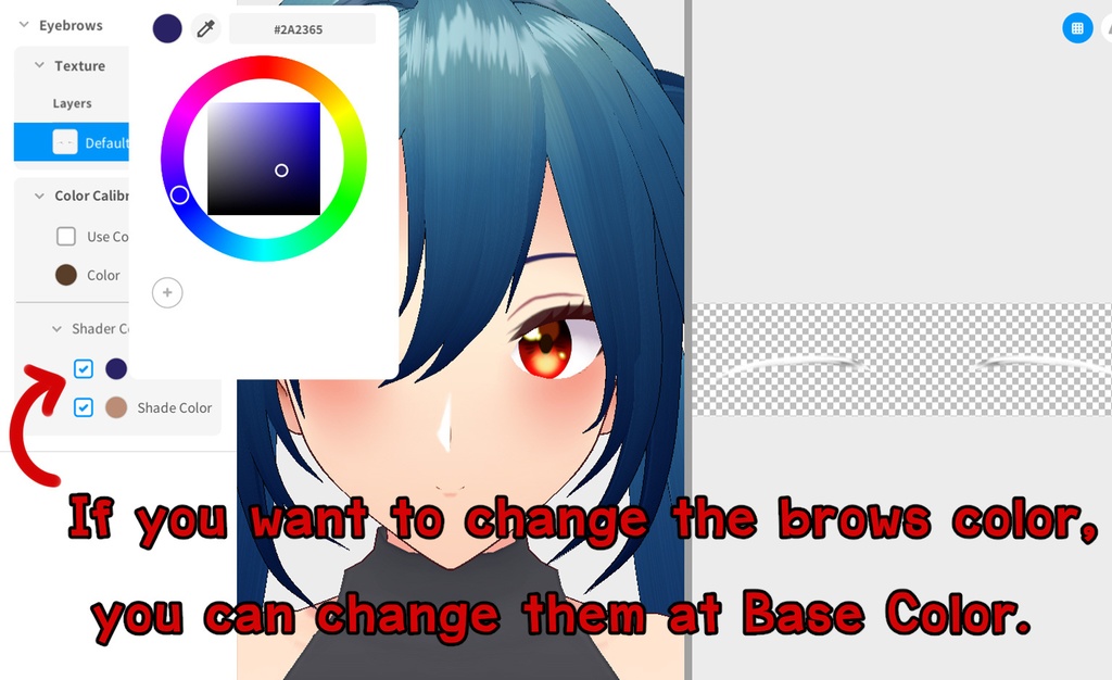 【Vroid】skin & body texture | VRoid用顔、体、肌、瞳テクスチャセット | 女性