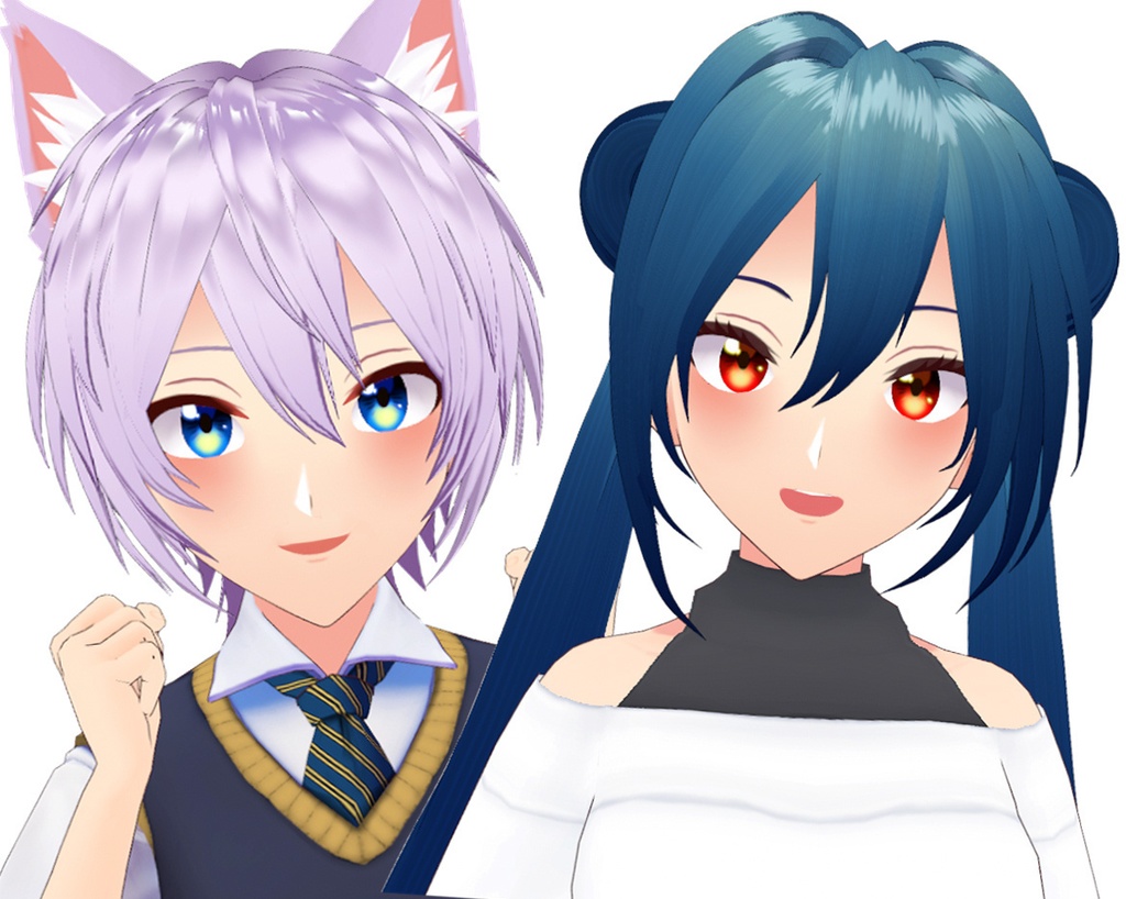 【Vroid】skin & body texture | VRoid用顔、体、肌、瞳テクスチャセット | 女性