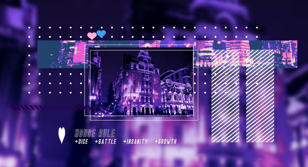 【投げるだけの部屋zip】ハートのお部屋シリーズ【動く素材】