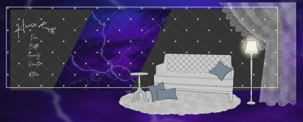 【投げるだけZIP】雷とルームライトのお部屋【webp】【apng】