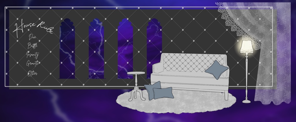 【投げるだけZIP】雷とルームライトのお部屋【webp】【apng】