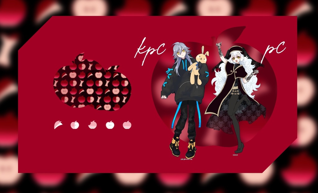 りんごのお部屋【ココフォリア部屋zip】