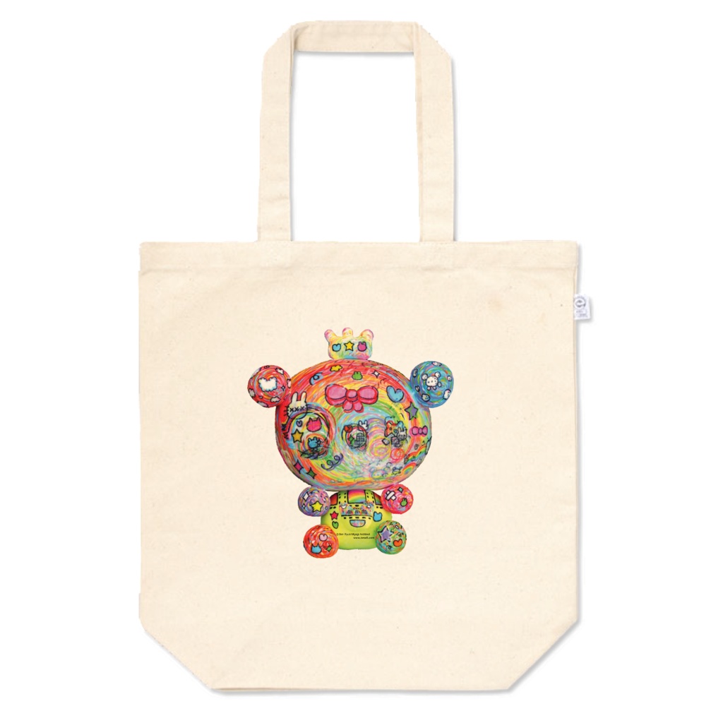 RainbowBeary2ToteBag