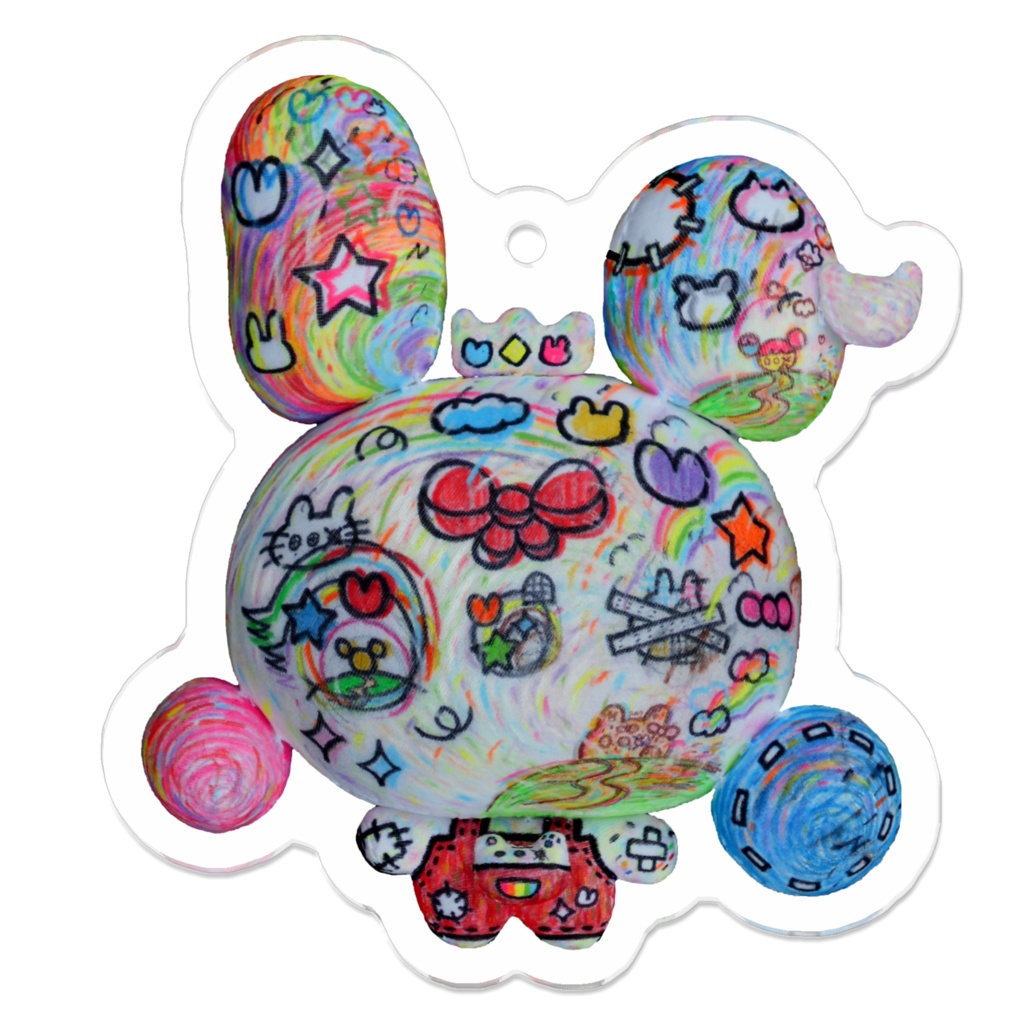 BearyRabbit2KeyHolder