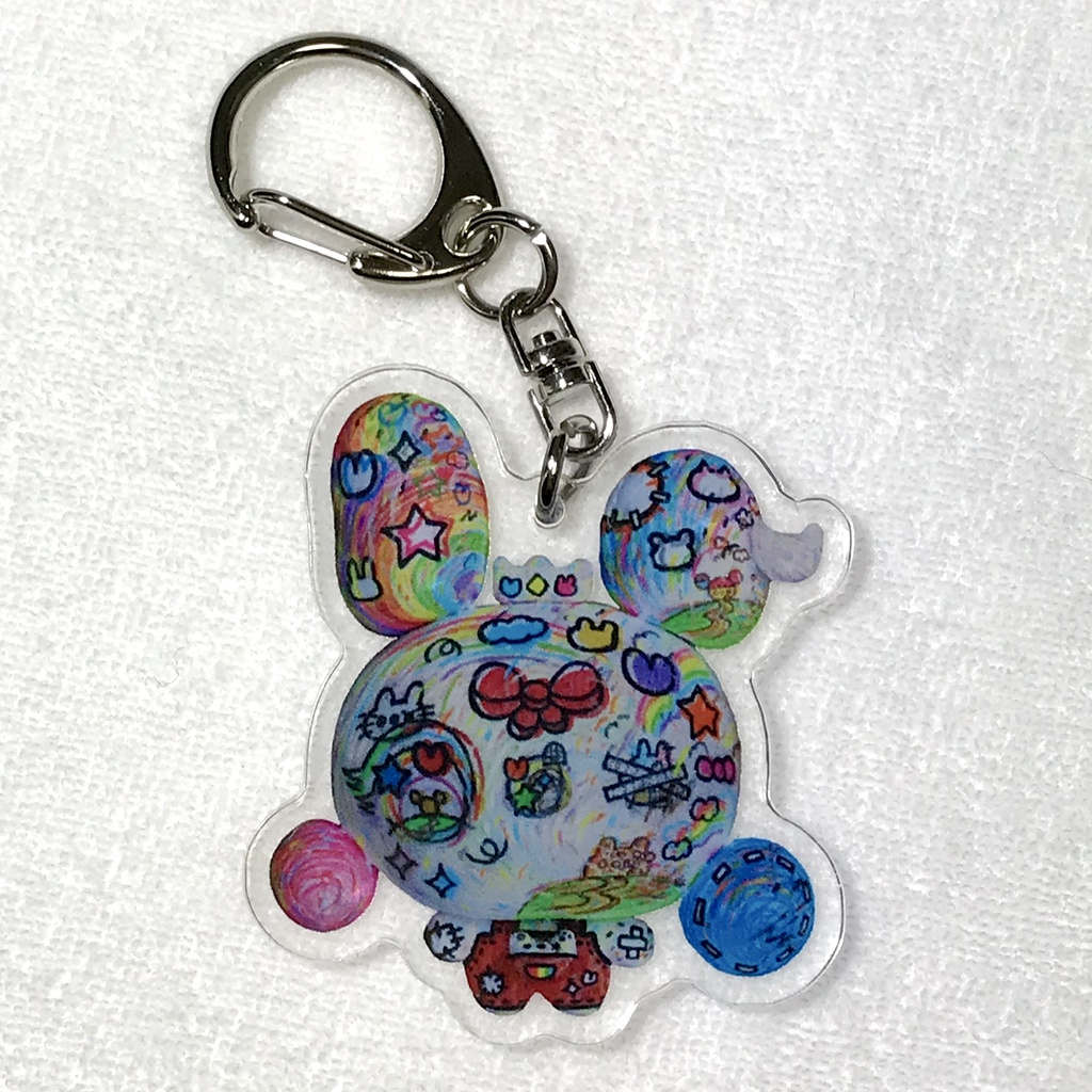BearyRabbit2KeyHolder