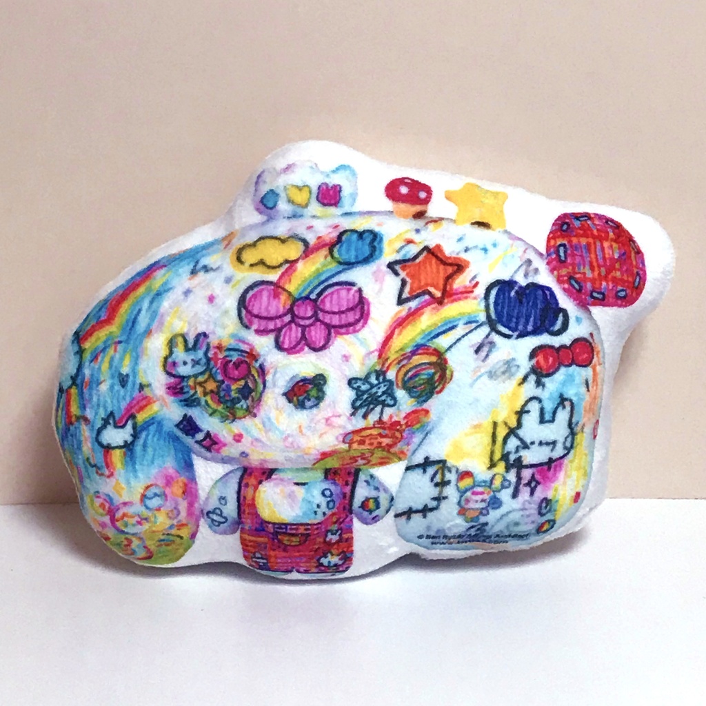 BearyRabbit3FukaCushionMidSize