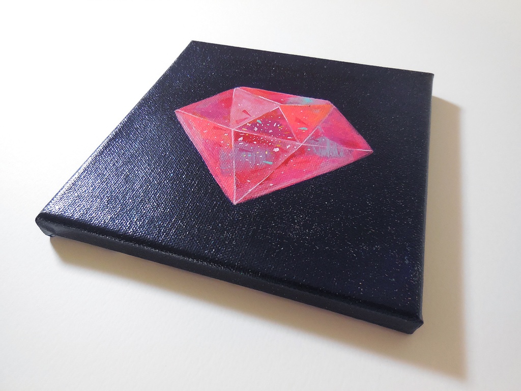 キャンバス原画「ときめき」