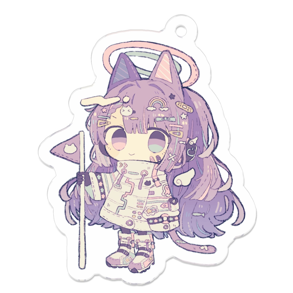 ゆめかわ宇宙飛行士ちゃん　アクキー