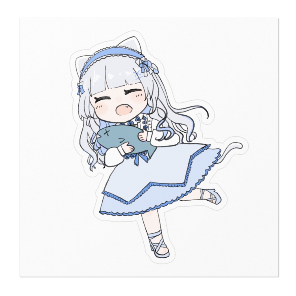 【2ヶ月記念】暮雨よすみ クリアステッカー スケジュールよすみんver.