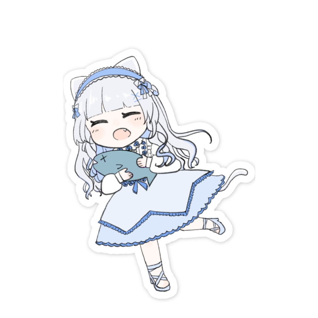 【2ヶ月記念】暮雨よすみ スマホステッカー スケジュールよすみんver.