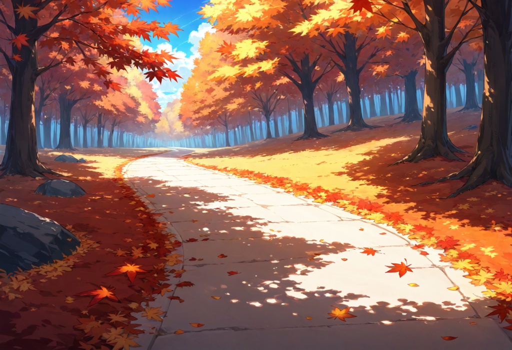 【無料】TRPG/CoC背景素材サンプル|深い森の小道 昼夜差分セット|TRPG背景工房まりも🌿