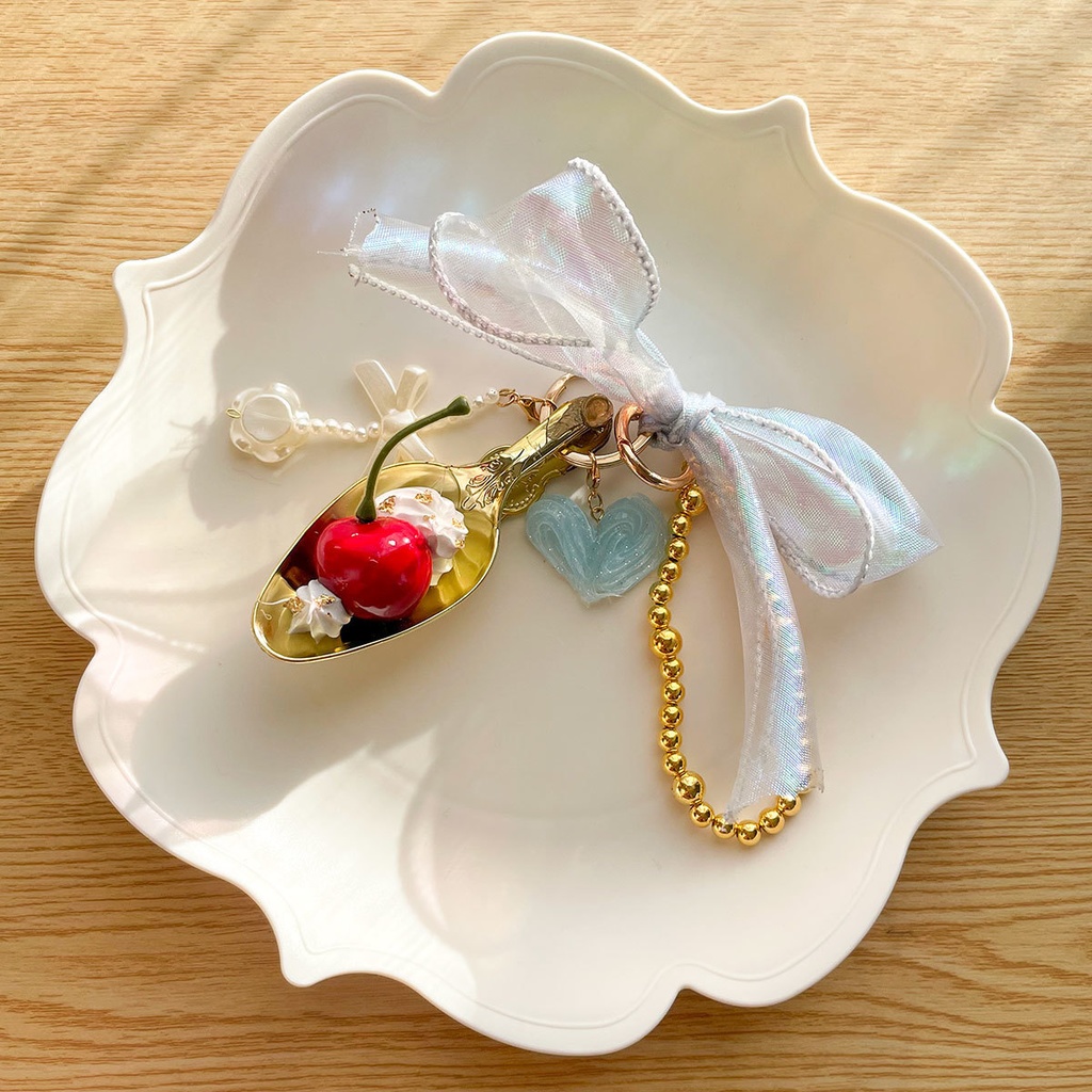 スタレ｜ファイノンイメージバッグチャーム｜さくらんぼ