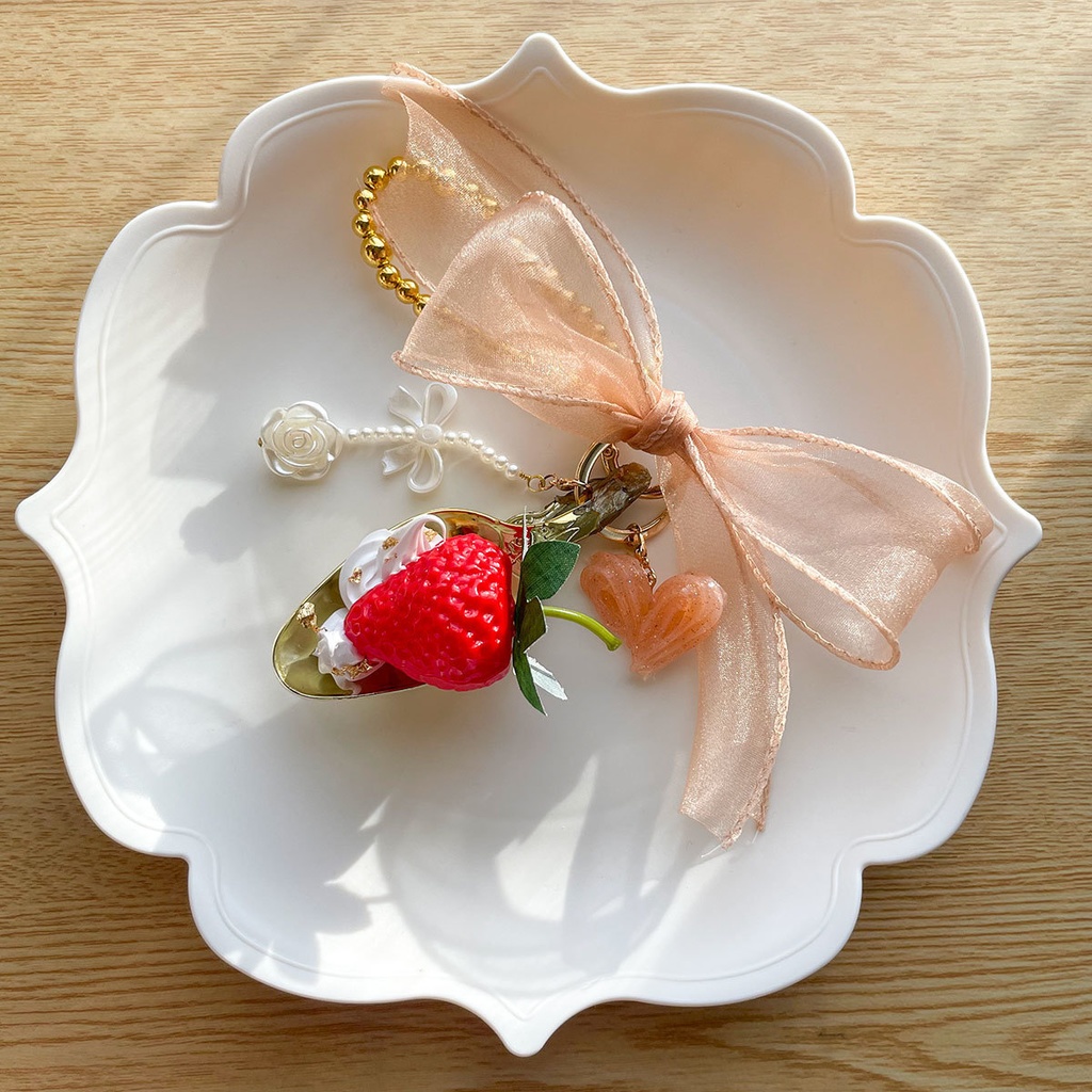 スタレ｜モーディスイメージバッグチャーム｜いちご