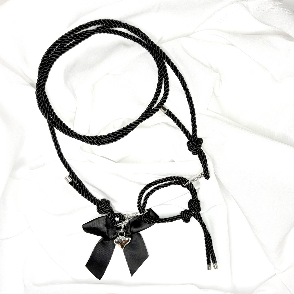 選べるリボン★ホルダー付きショルダー ぬいぐるみ、ポーチなどに