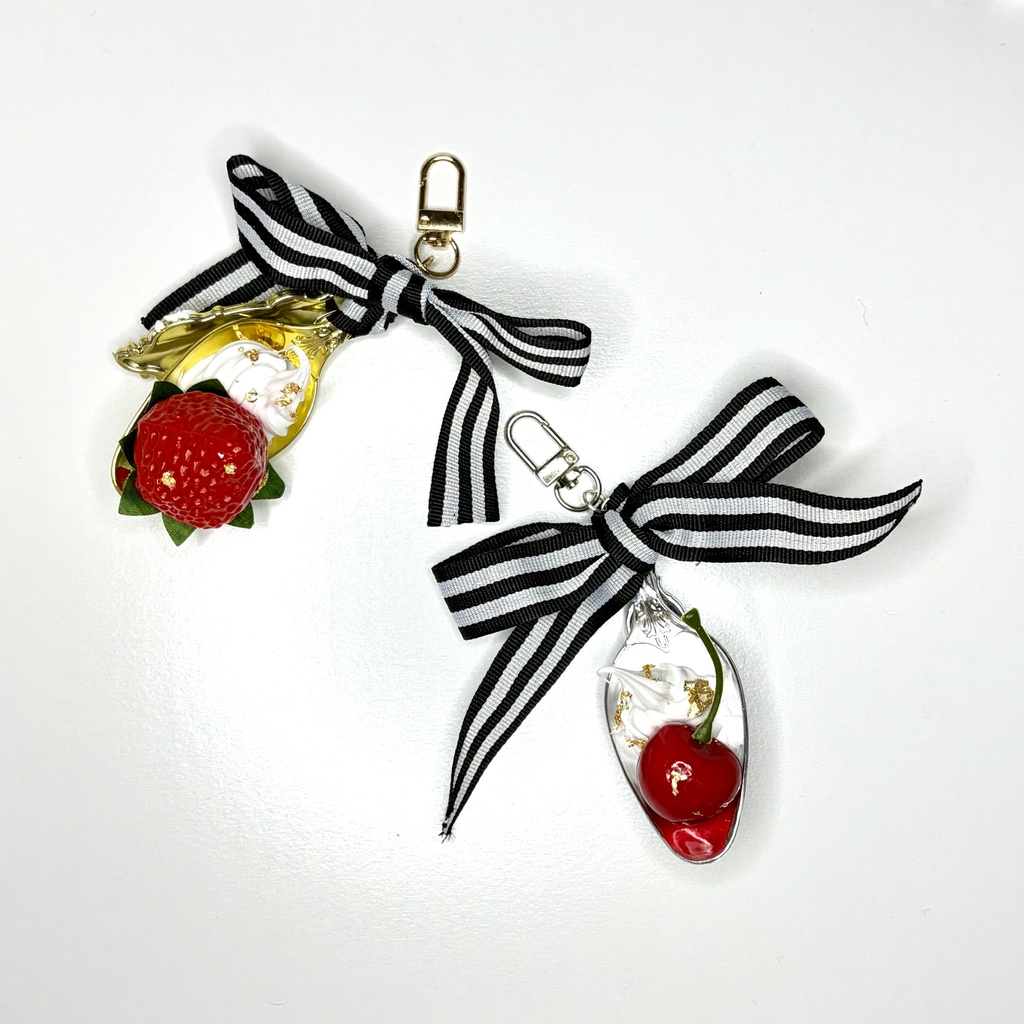 フルーツスプーンキーホルダー