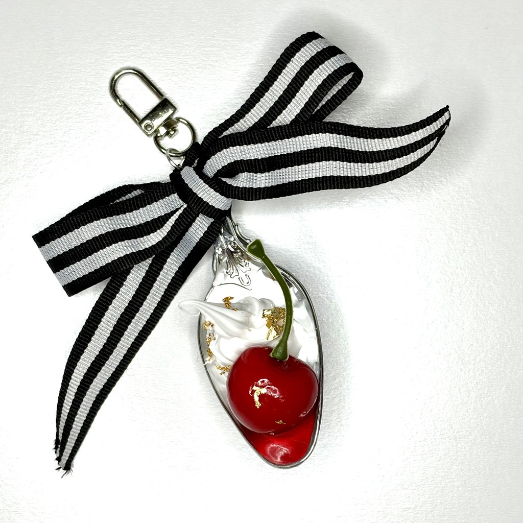 フルーツスプーンキーホルダー