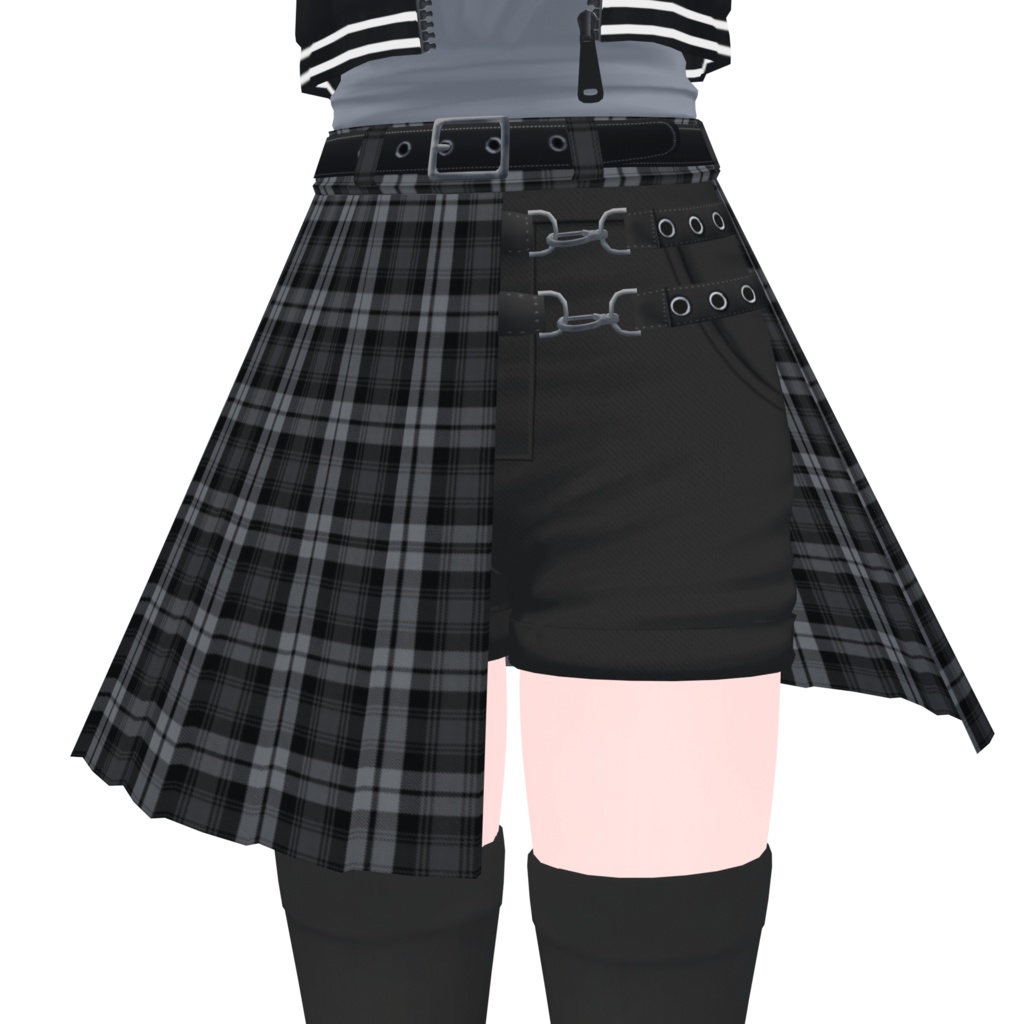 Dark Style Short Skirt | ダークスタイルショートスカート