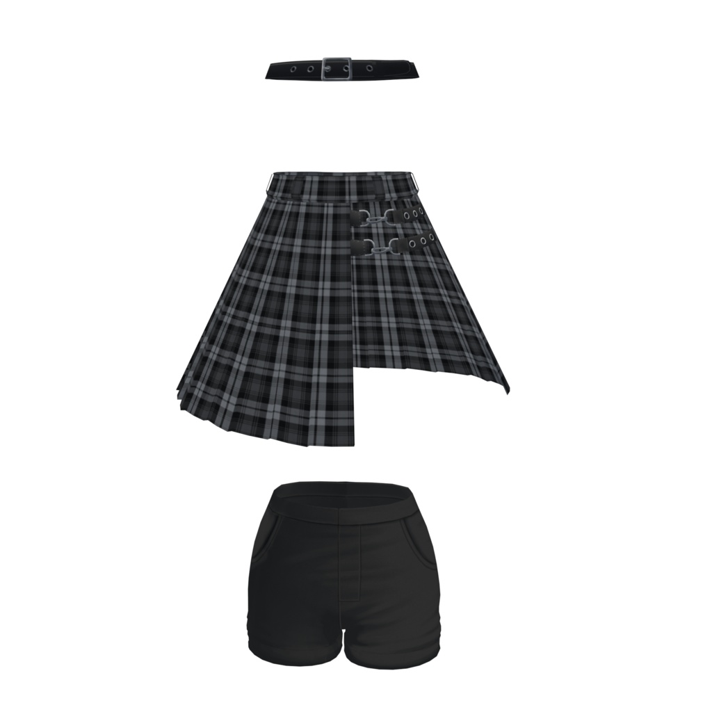 Dark Style Short Skirt | ダークスタイルショートスカート