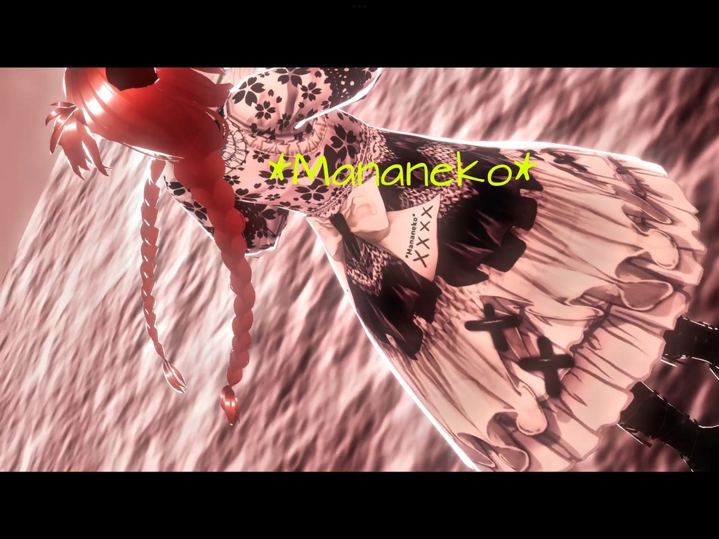 VRoid 用ワンピーステクスチャ*Gothic Necktie Dress Texture, Sakura Gothic Dress Texture sold separately, set of 7 colors each*Texture image only. Please understand the terms of use before using.