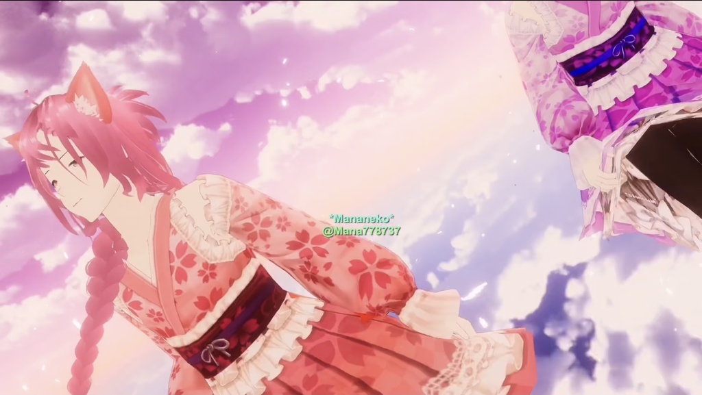 🌸和桜フリル着物ワンピーステクスチャ🌸7色セット🌸各季節行事にも日常にも🌸※着物袖はありません、ワンピース用テクスチャです、ツイッター(x)企画引き続き実施中*商品説明見てね*