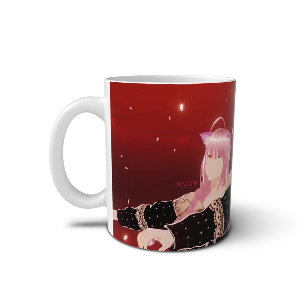 Mananeko*オリキャラ*リズ、シオン女装 ※男キャラ*マグカップ