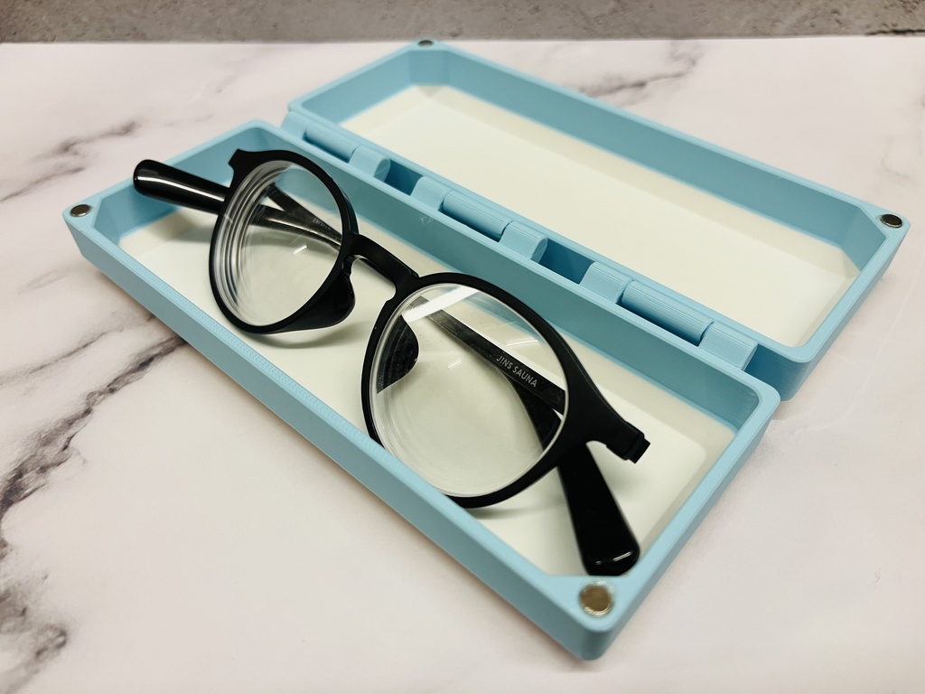 大きめのメガネケース(ハンドメイド品)