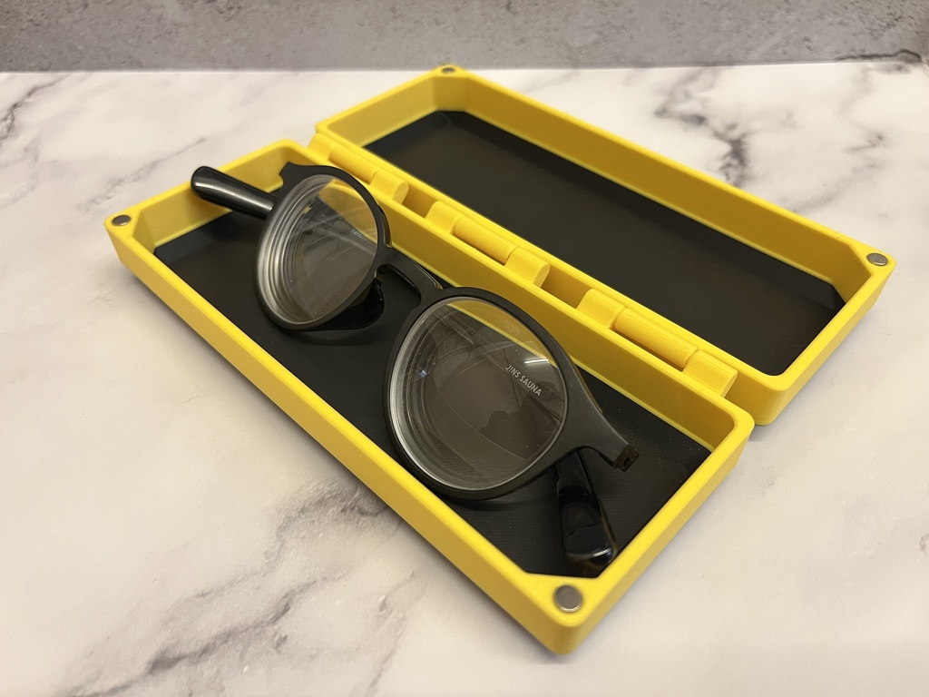 大きめのメガネケース(ハンドメイド品)