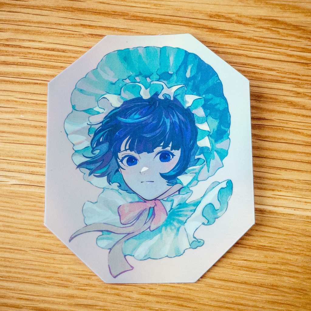 ホログラムステッカー［文化人形］