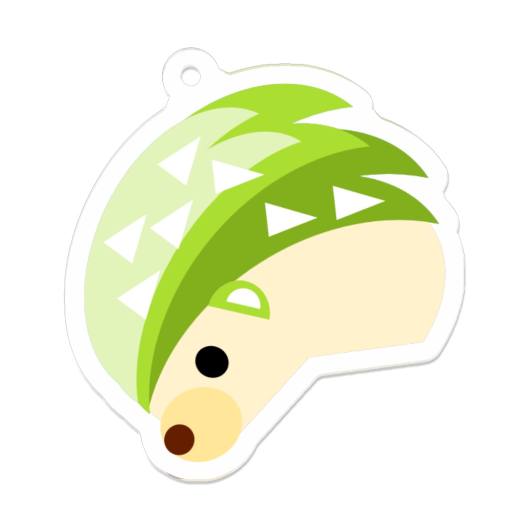 りんごハリネズミ 青りんごver