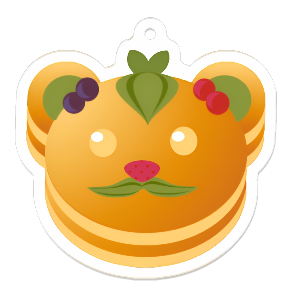 くまさんのパンケーキ　抹茶ver　その２