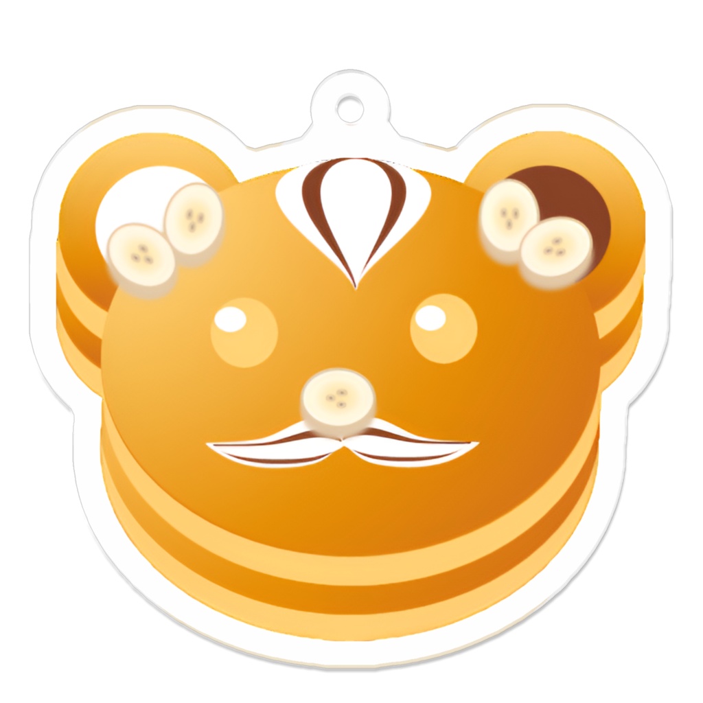 くまさんのパンケーキ　バナナver