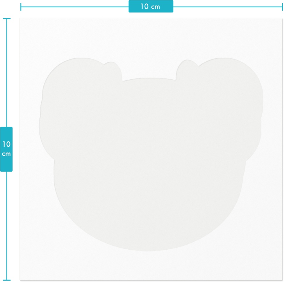 くまさんのレアチーズケーキ マンゴーver ステッカー