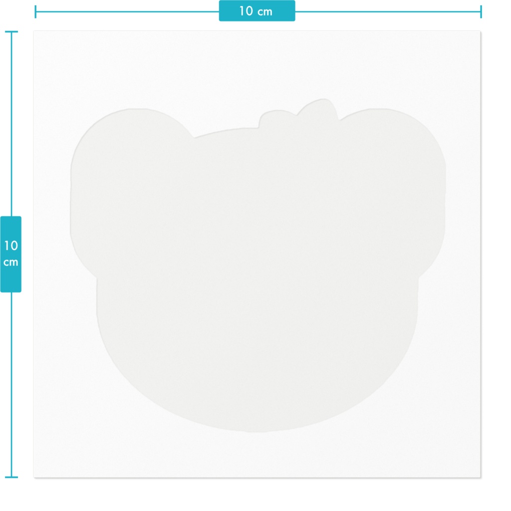 くまさんのレアチーズケーキ 抹茶ver ステッカー