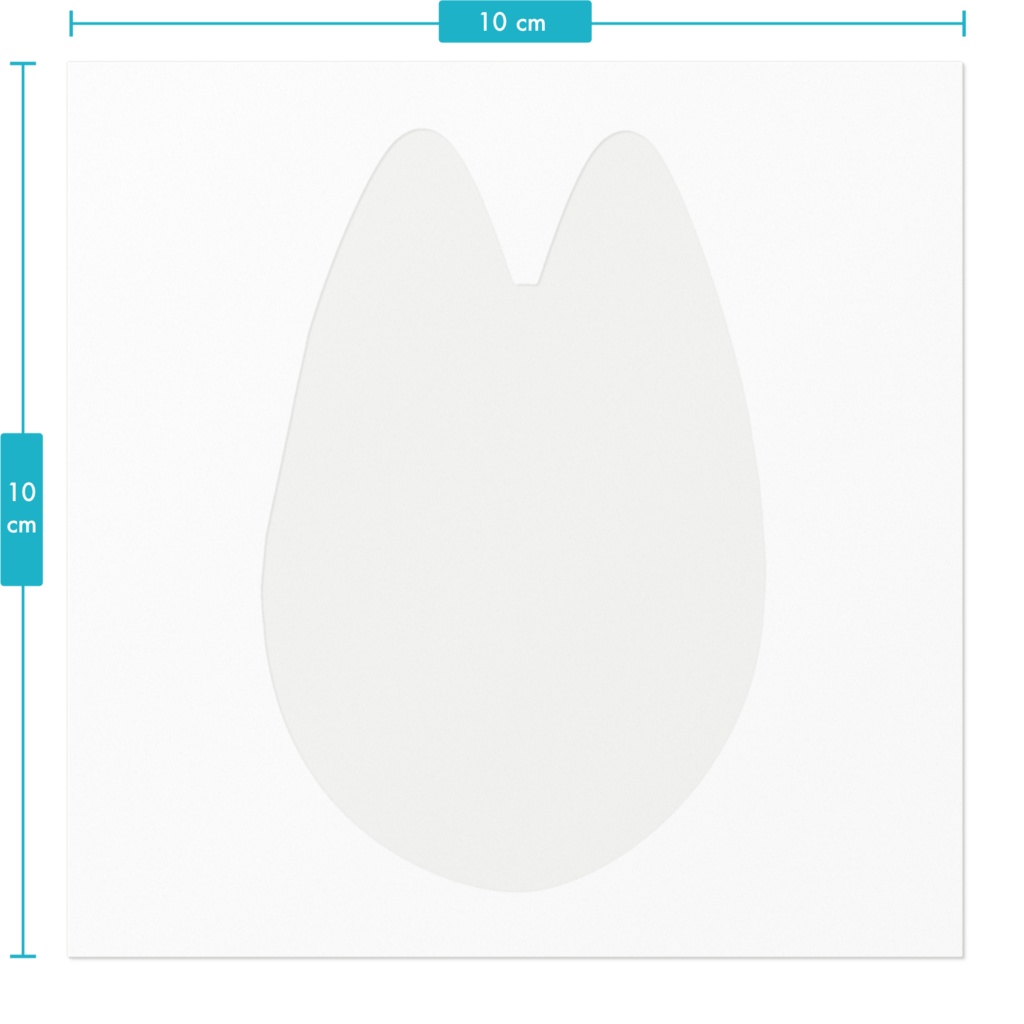 金桜ぎつね 黄ver ステッカー