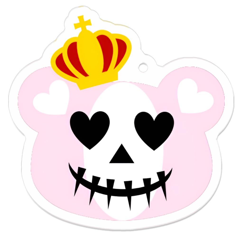 スカルベア パステルピンクver