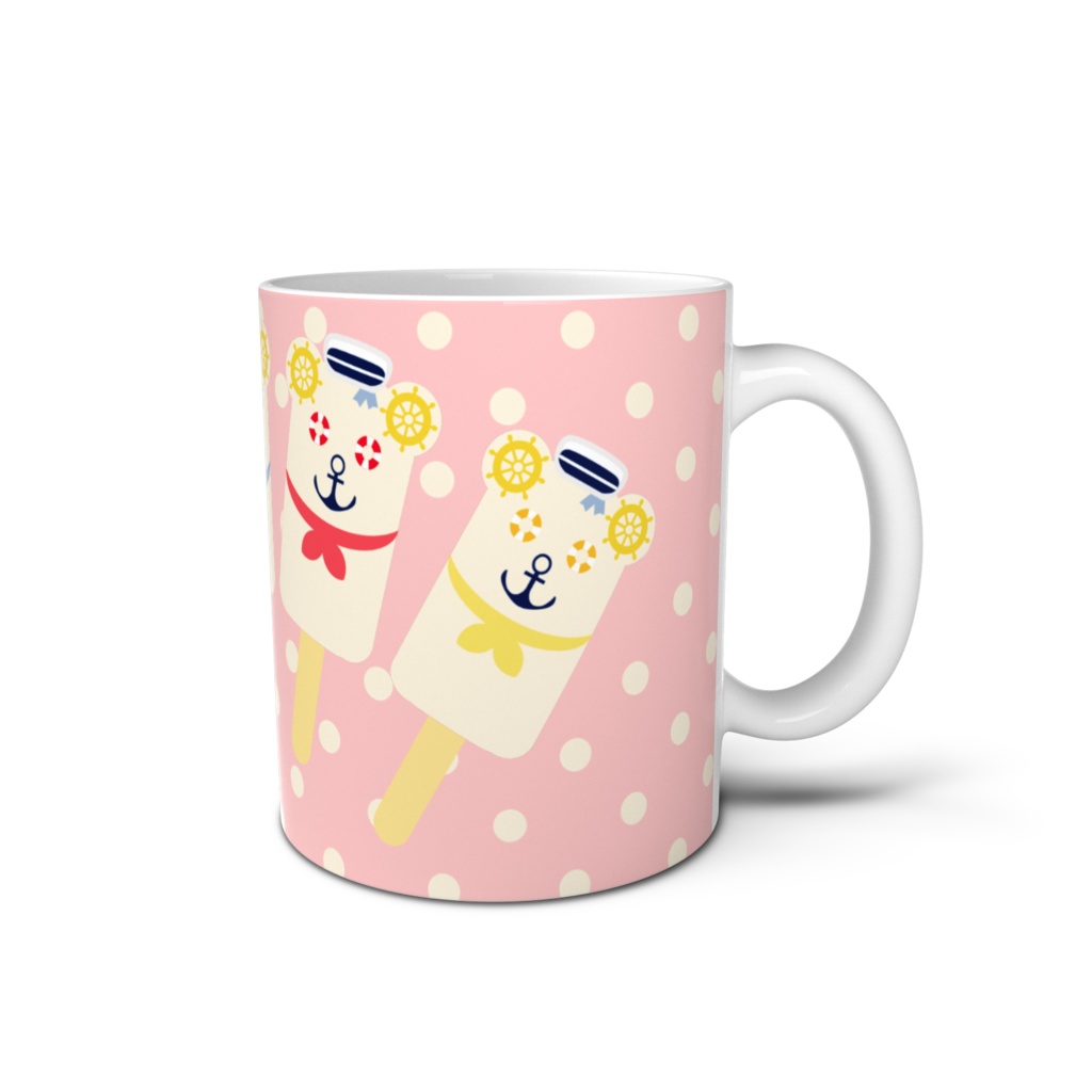 マリンベアアイスバー パステルピンク