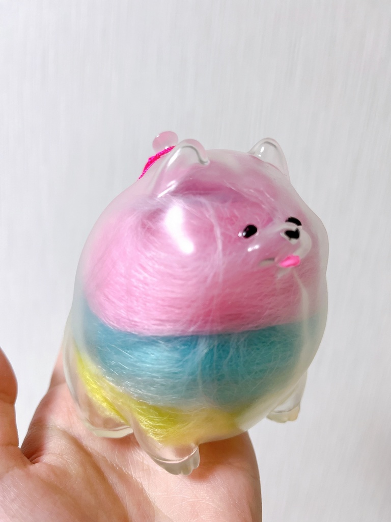 もこもこわたがしワン