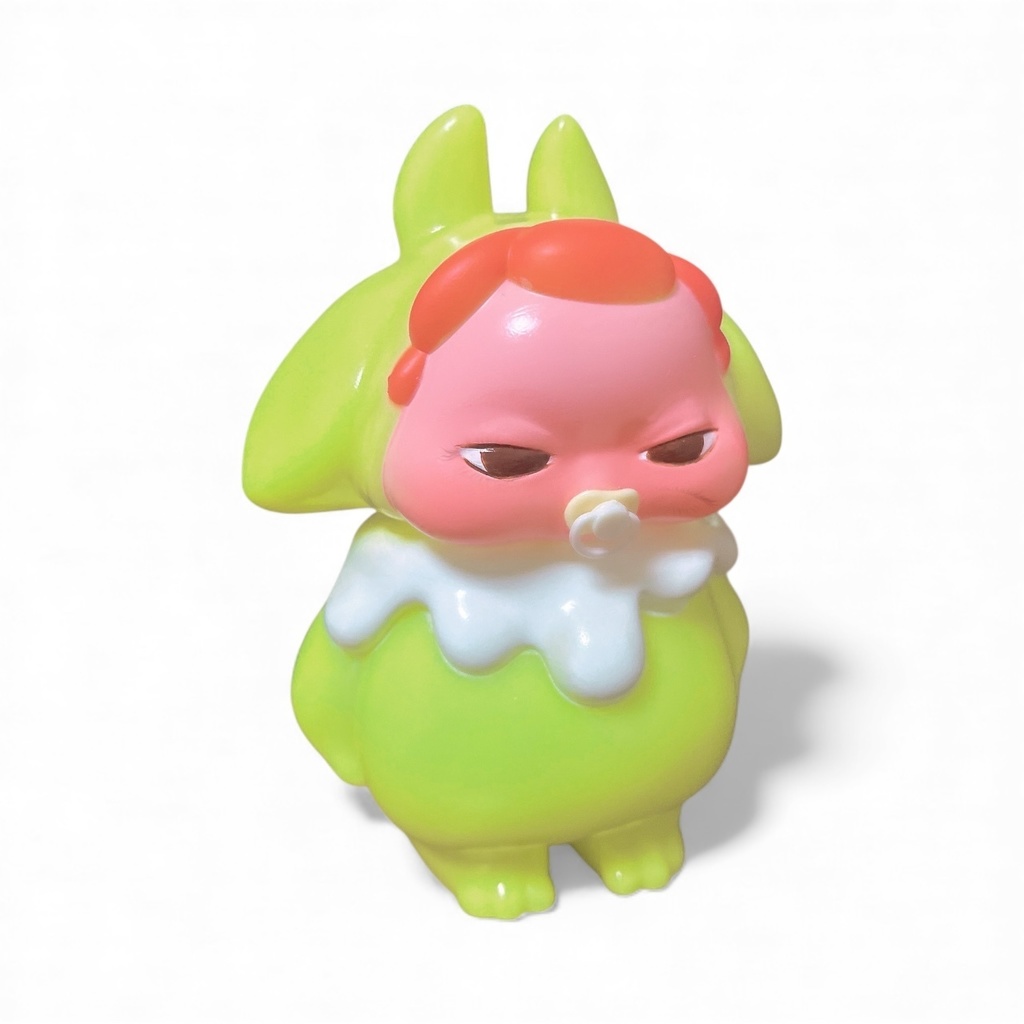 マンタベビーおしゃぶり蓄光イエロー