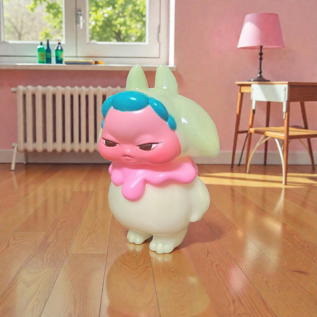 マンタベビー蓄光ホワイトトリコロール