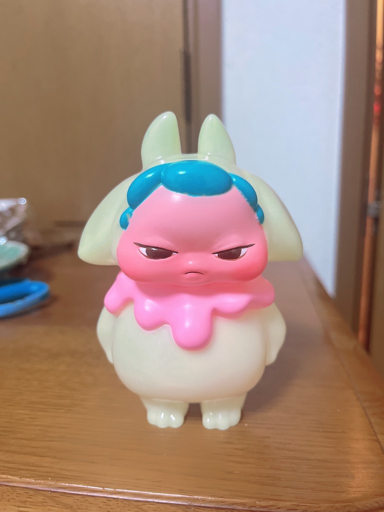 マンタベビー蓄光ホワイトトリコロール