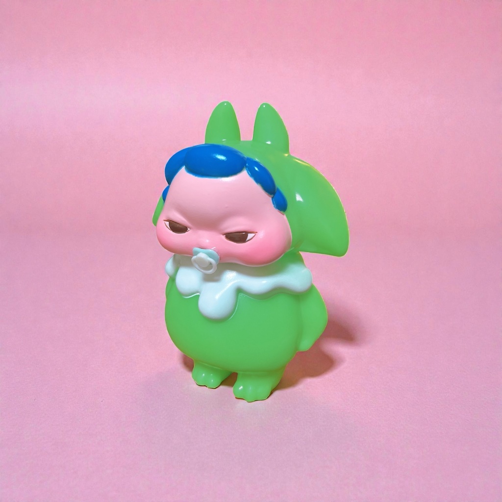 マンタベビーおしゃぶり蓄光グリーン