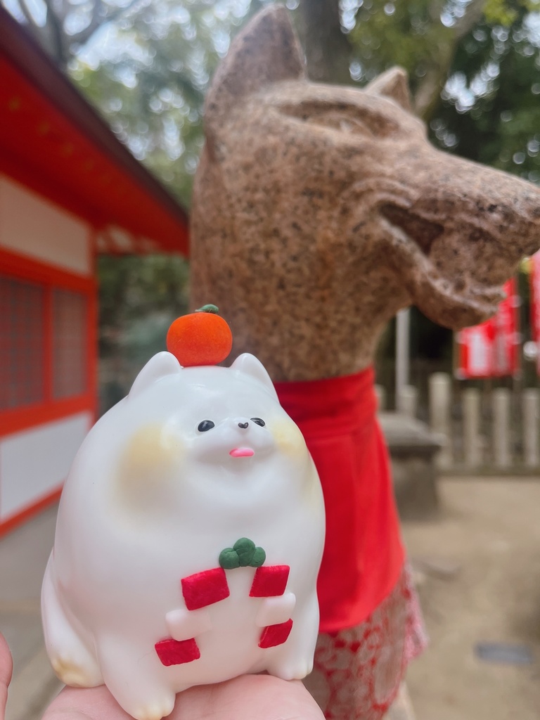 大吉!かがみもちわん こんがり蓄光