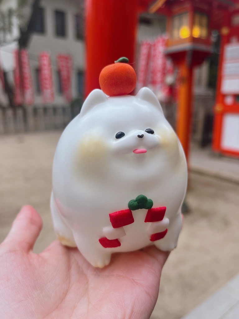 大吉!かがみもちわん こんがり蓄光