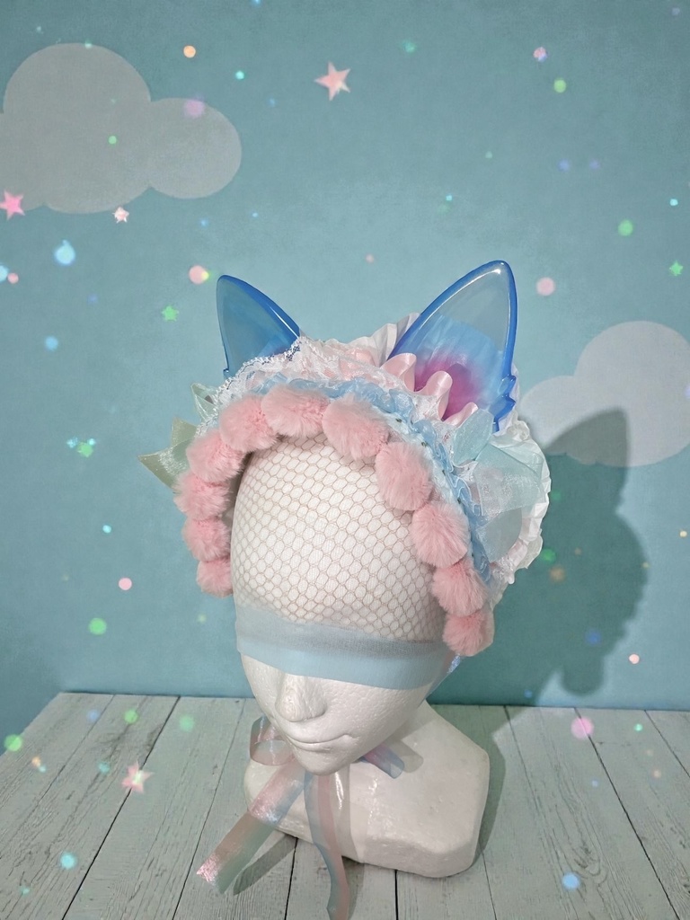 こんぺいとう猫のヘッドドレス